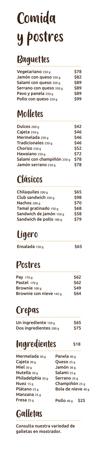 Menú - página 3